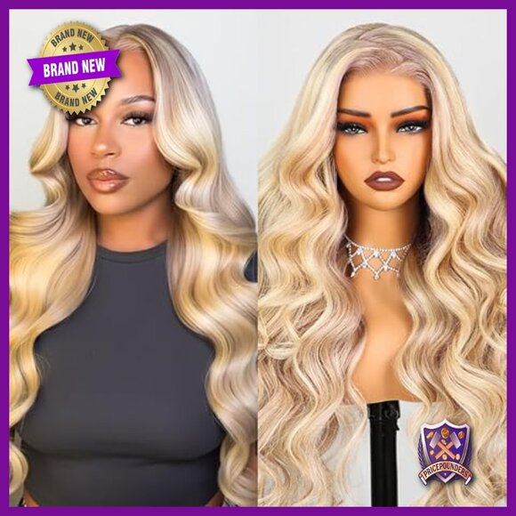 20-Inch Human Hair Glueless Lace Front Wig, Pre-Cut, Pre-Plucked, 210% Density